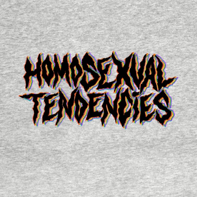 Homosexual Tendencies in black by BugHellerman